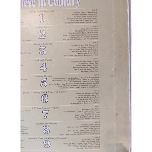 I Believe in Country Reader’s Digest 50 Original Performances Columbia LP - Picture 9 of 10